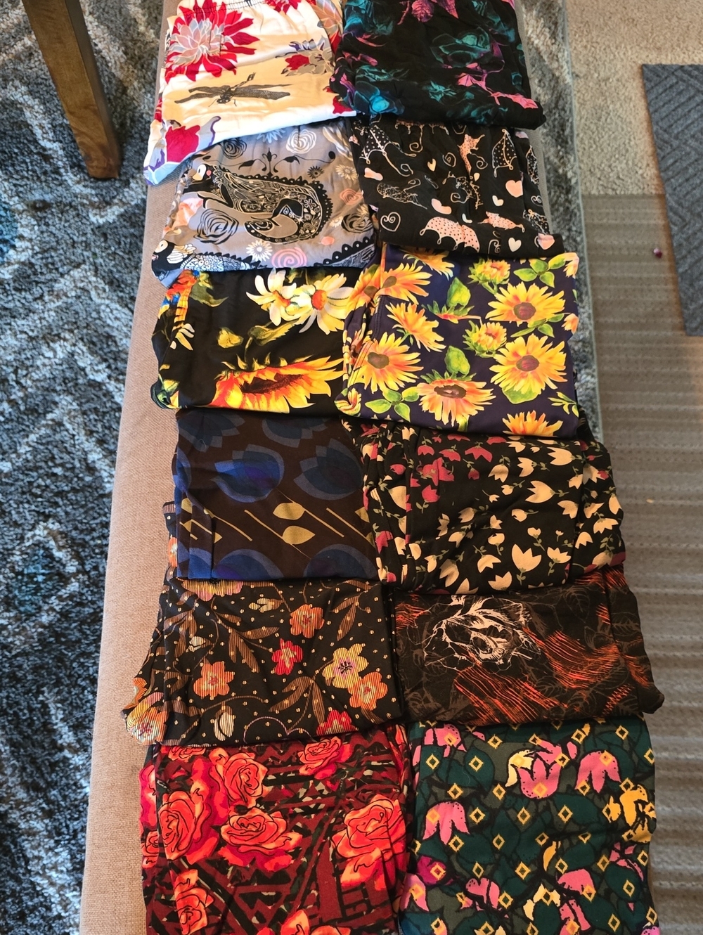 Lularoe And Other Floral and Patterned Leggings - Assorted Colors Leggings